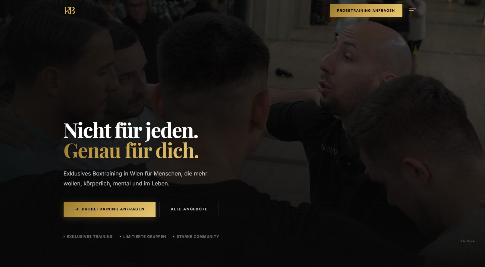 Royal Boxen Wien Website Nachher